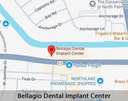 Map image for Root Canal Treatment in North Palm Beach, FL