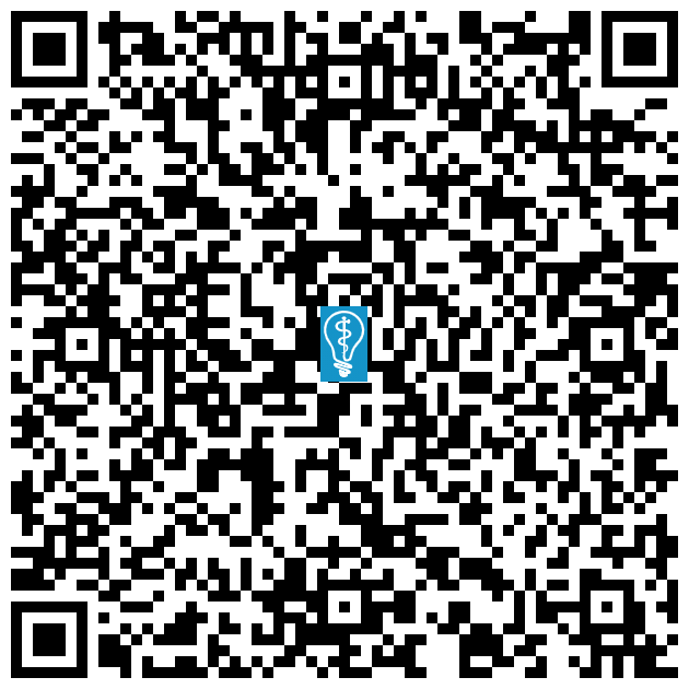 QR code image to open directions to Bellagio Dental Implant Center in North Palm Beach, FL on mobile